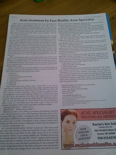 Acne Specialist in the News