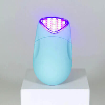 Revive Blue LED light hand held and portable for an economical way to fight acne on the go!