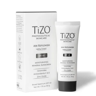 TiZO AM REPLENISH LIGHTLY TINTED - TIZO Skincare - Acne Safe