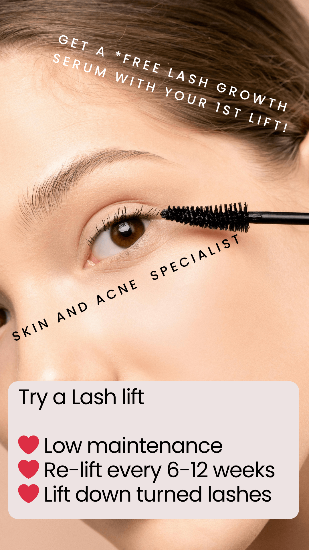 Lash Lift *FREE Lash Growth Serum with your first Lash Lift!*