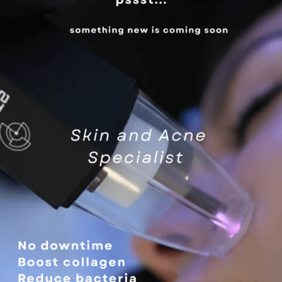 Cold Plasma is a no downtime treatment to boost collagen, reduce bacteria and increase product penetration!